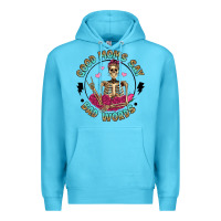 Ocean Blue good moms say bad words Premium Hoodie - Artiststas