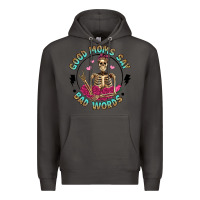 Smoke good moms say bad words Premium Hoodie - Artiststas