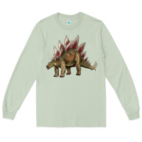Matcha dinosaur stegosaurus Long Sleeve Tee - Artiststas