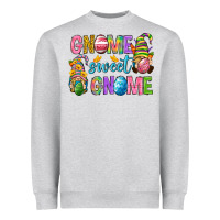 Heather Grey Easter gnome sweet gnome Heavyweight Sweatshirt - Neo Western