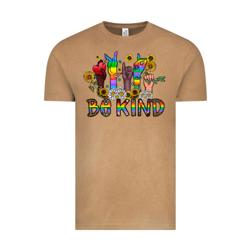 Be Kind Vintage Tee by CowhideDigitalArt | Teevron