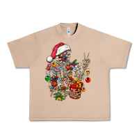 Burro Christmas lights and skeleton Urban Heavy Tee - FaDigitalArtStudio