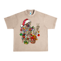 French Oak Christmas lights and skeleton Urban Heavy Tee - FaDigitalArtStudio