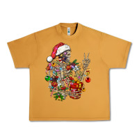 Peanut Butter Christmas lights and skeleton Urban Heavy Tee - FaDigitalArtStudio