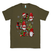 Army Green ho ho ho gnome Classic Tee - JahusDesignShop