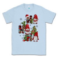 Dusty Blue ho ho ho gnome Classic Tee - JahusDesignShop