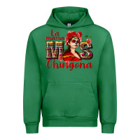 Emerald La mama mos Chingona Urban Hoodie - NancyCooperArtShop