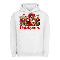 Pigment Lunar Rock La mama mos Chingona Urban Hoodie - NancyCooperArtShop