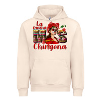 Sandshell La mama mos Chingona Urban Hoodie - NancyCooperArtShop