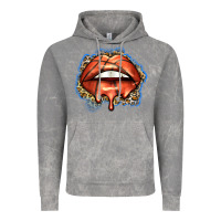 Cloud Rock basketball lips Vintage Hoodie - Zillion Design Studio