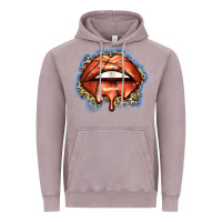 Vintage Zinc basketball lips Vintage Hoodie - Zillion Design Studio