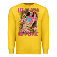 Lemon let me read in peace Premium Sweatshirt - MaliasSmallBusiness