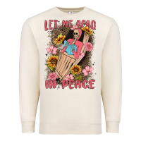 Sandshell let me read in peace Premium Sweatshirt - MaliasSmallBusiness