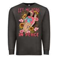 Smoke let me read in peace Premium Sweatshirt - MaliasSmallBusiness