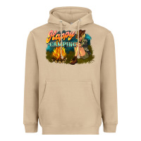 Mushroom happy camping Heavyweight Hoodie - NancyCooperArtShop