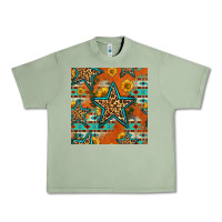 Oil Green western stars seamless pattern Urban Heavy Tee - HRA Design Shop