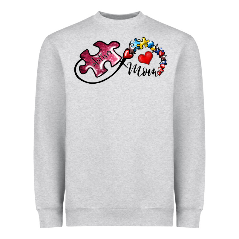 Autism Mom 1 Heavyweight Sweatshirt by SublimationCraftShop | Teevron