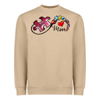 Mushroom autism mom 1 Heavyweight Sweatshirt - SublimationCraftShop