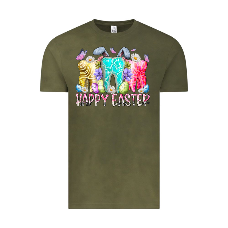 Happy Easter Tooth Vintage Tee by RacoonDesign | Teevron