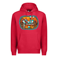 Cardinal western cactus Premium Hoodie - AdoDesignShop