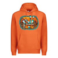 Carrot western cactus Premium Hoodie - AdoDesignShop