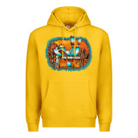 Lemon western cactus Premium Hoodie - AdoDesignShop