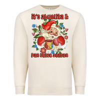 Sandshell its abuelita and pan dulce season mexican santa Premium Sweatshirt - MaliasSmallBusiness