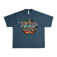 Midnight Navy wranglinn mama Urban Heavy Tee - RacoonDesign