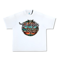 White wranglinn mama Urban Heavy Tee - RacoonDesign