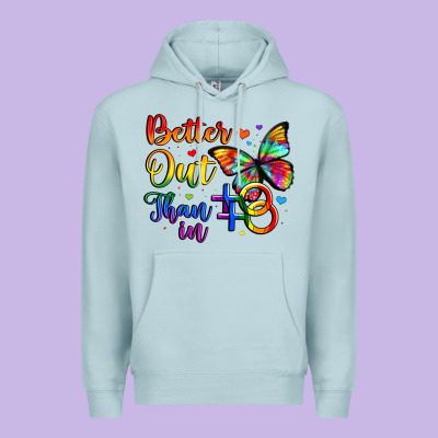 Better Out Than In Premium Hoodie Designed By Artiststas