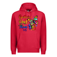 Cardinal better out than in Premium Hoodie - Artiststas