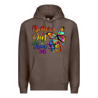 Coffee better out than in Premium Hoodie - Artiststas