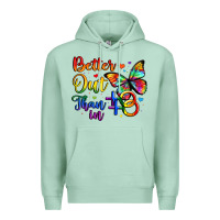 Seafoam better out than in Premium Hoodie - Artiststas