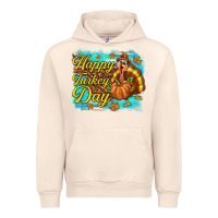 Sandshell Happy Turkey Day Urban Hoodie - texasbilliewilder