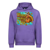 Tulip Happy Turkey Day Urban Hoodie - texasbilliewilder