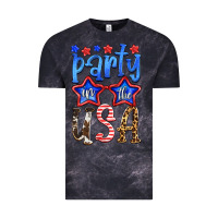 Cloud Black part in the usa Vintage Tee - HRA Design Shop