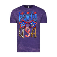 Cloud Purple part in the usa Vintage Tee - HRA Design Shop