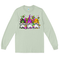 Matcha mardi gras gnomes Long Sleeve Tee - Jasminsmagicworld