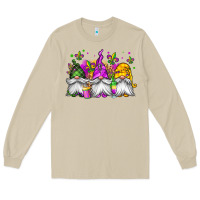 Mushroom mardi gras gnomes Long Sleeve Tee - Jasminsmagicworld