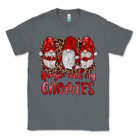 Charcoal Heather hangin' with my gnomies Classic Tee - JahusDesignShop