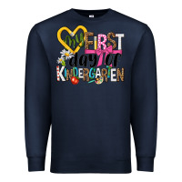 Navy my first day of kindergarten Premium Sweatshirt - NancyCooperArtShop
