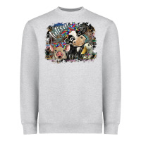 Heather Grey Autism Heavyweight Sweatshirt - SublimationCraftShop