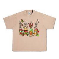 Burro christmas skeleton coffee cups Urban Heavy Tee - FaDigitalArtStudio
