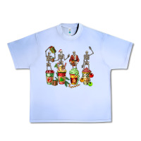 Grape Ice christmas skeleton coffee cups Urban Heavy Tee - FaDigitalArtStudio