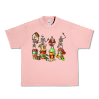 Salmon christmas skeleton coffee cups Urban Heavy Tee - FaDigitalArtStudio