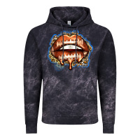 Cloud Black american football lips Vintage Hoodie - Zillion Design Studio