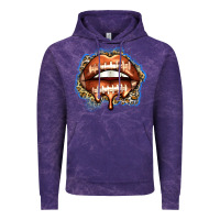 Cloud Purple american football lips Vintage Hoodie - Zillion Design Studio