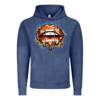 Vintage Denim american football lips Vintage Hoodie - Zillion Design Studio