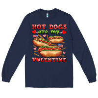 Navy hot dogs are my valentine Long Sleeve Tee - AdoDesignShop