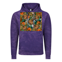 Cloud Purple fall cowhide highland cow tumbler Vintage Hoodie - RanaPortraitStore